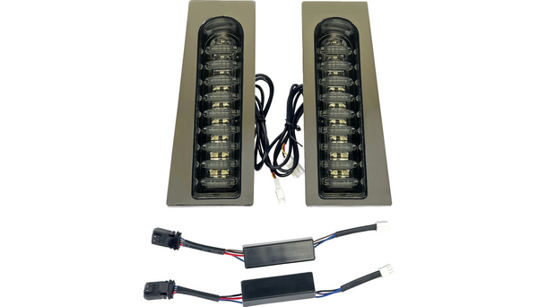 Custom Dynamics Fillerz® Motorcycle Run, Brake & Turn Signal Lights for 23.5-25 Harley Touring