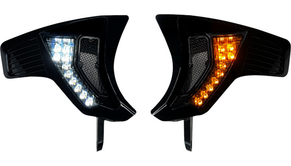 Custom Dynamics Shark Demon® Integrated Front Turn Signal Vents