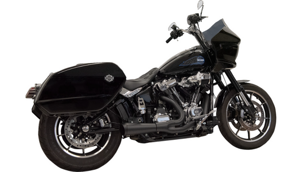 BASSANI XHAUST Short Ripper Black For ST