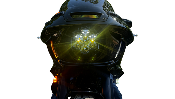 Custom Dynamics Low Rider ST Fairing Vent Lights