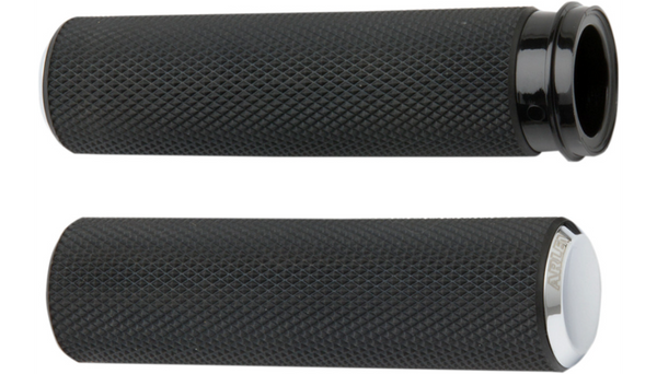 Arlen Ness Knurled Grips for Throttle By Wire