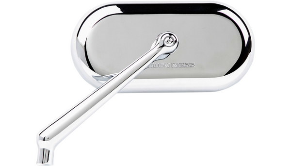 Arlen Ness Forged Oval Mirrors for Harley Davidson Motorcycles