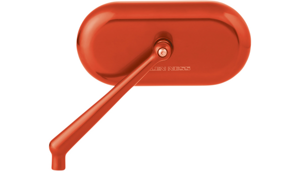 Arlen Ness Forged Oval Mirrors for Harley Davidson Motorcycles