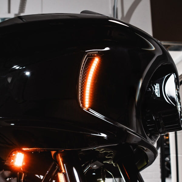 Custom Dynamics Low Rider ST Fairing Vent Lights