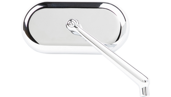 Arlen Ness Forged Oval Mirrors for Harley Davidson Motorcycles