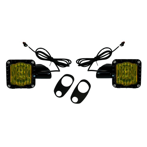 Custom Dynamics Shark Demon™ LED Front Turn Signals for 2015-2023 Road Glide