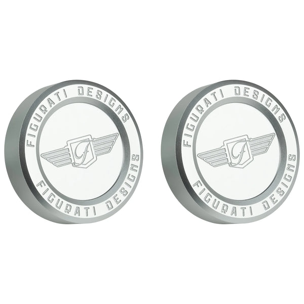 Figurati Performance Aluminum Front Axle Nut Covers for 2023-2025 Touring Models