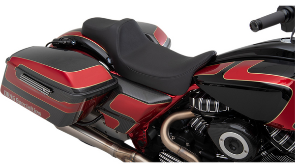 Drag Specialties Predator III Extended Reach Seats for 2008-2024 Touring Models