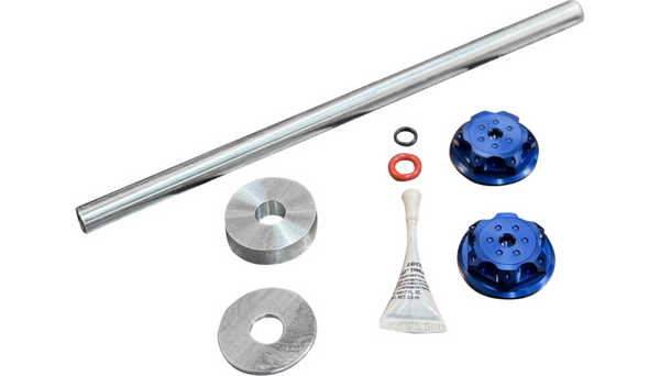 Paul Yaffe Front Axle Cover Kit for Y-Axle Rod for Touring Models