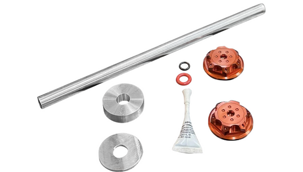 Paul Yaffe Front Axle Cover Kit for Y-Axle Rod for Touring Models