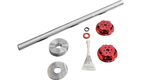 Paul Yaffe Front Axle Cover Kit for Y-Axle Rod for Touring Models