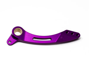 Dyna Forward Control Brake Arm Purple