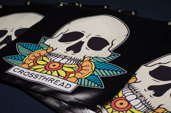 Crossthread Shop Banner Skull