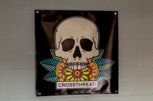 Crossthread Shop Banner Skull