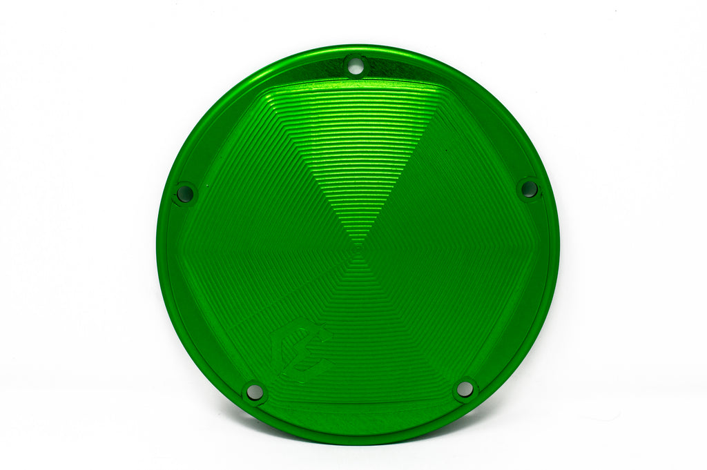 Twin Cam Derby Cover Green