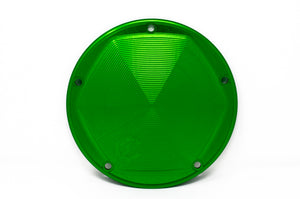 Twin Cam Derby Cover Green